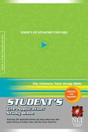 Student's Life Application Study Bible Personal Size NLT
