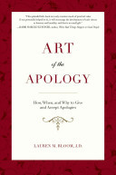 Art of the Apology