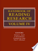 Handbook of Reading Research