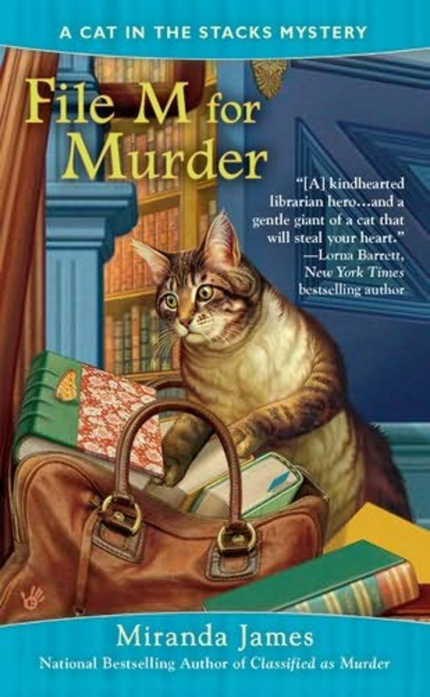 File M for Murder (Cat in the Stacks Mystery #3)