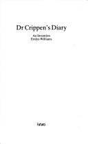 Dr. Crippen's diary