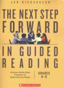 The Next Step Forward in Guided Reading