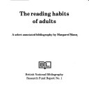 The Reading Habits of Adults
