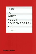 How to Write about Contemporary Art