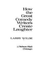 How the Great Comedy Writers Create Laughter