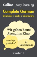 Complete German Grammar Verbs Vocabulary: 3 Books in 1 (Second Edition, Second)