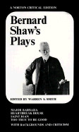 Bernard Shaw's Plays