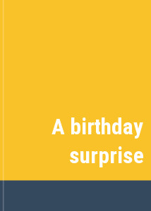 A birthday surprise