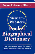 Merriam-Webster's Pocket Biographical Dictionary