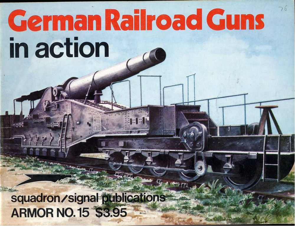 German Railroad Guns in Action