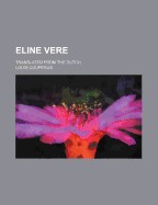 Eline Vere; Translated from the Dutch