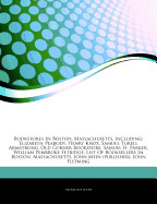 Articles on Bookstores in Boston, Massachusetts, Including: Elizabeth Peabody, Henry Knox, Samuel Turell Armstrong, Old Corner Bookstore, Samuel H. Pa