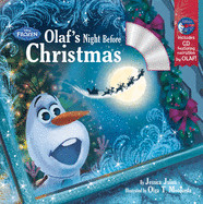 Olaf's Night Before Christmas Book & CD