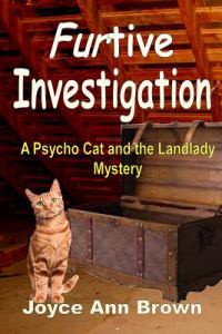 Furtive Investigation (Psycho Cat and the Landlady Mysteries #2)