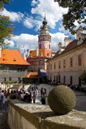 Tower in Cesky Krumlov: Blank 150 Page Lined Journal for Your Thoughts, Ideas, and Inspiration
