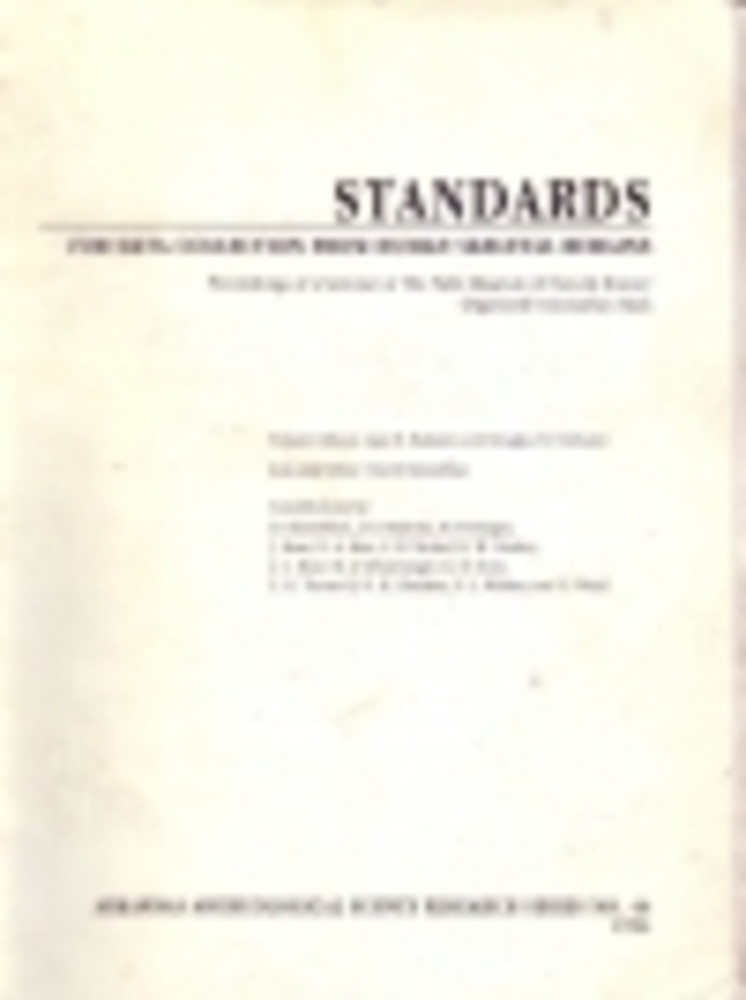 Standards for Data Collection from Human Skeletal Remains
