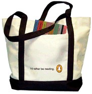 Tote: I'd Rather Be Reading (White)