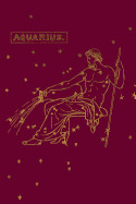 Aquarius Zodiac: Notebook 120-Page Lined Aquarius Zodiac Journal