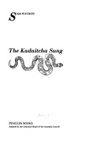 The Kadaitcha Sung