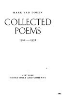 Collected Poems, 1922-1938