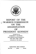 Report of The Warren Commission on the Assassination of President Kennedy