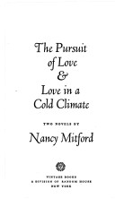 The pursuit of love & Love in a cold climate
