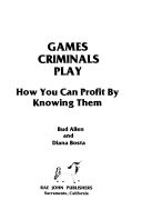 Games Criminals Play