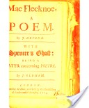 Mac Flecknoe: a Poem