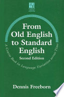 From Old English to Standard English