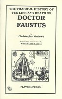 The Tragical History of the Life and Death of Doctor Faustus