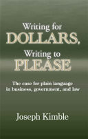 Writing for Dollars, Writing to Please