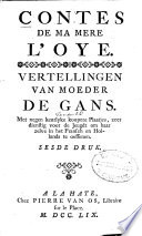 Contes de ma mere l'oye