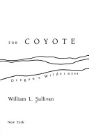 Listening for Coyote