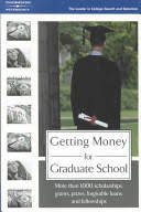 Getting Money for Graduate School, 2003