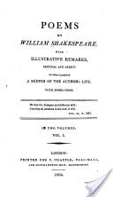 Poems by William Shakespeare