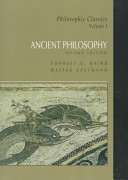 Philosophic Classics: Ancient philosophy