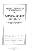 Democracy and Socialism