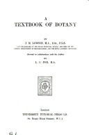 A Textbook of Botany