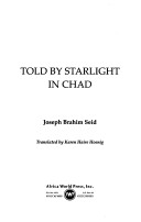 Told by starlight in Chad