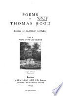 Poems of Thomas Hood
