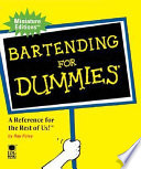 Bartending For Dummies