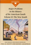 Major Problems in the History of the American South