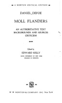 Moll Flanders, an authoritative text