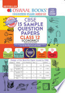 Oswaal CBSE Sample Question Papers Class 12 Economics Book (For 2021 Exam)