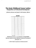 The Early Childhood Career Lattice