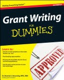 Grant Writing For Dummies