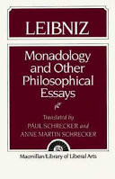 Monadology and Other Philosophical Essays