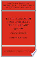 The Diplomas of King thelred 'The Unready' (978-1016)