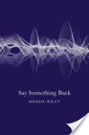 Say Something Back