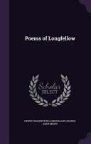 Poems of Longfellow